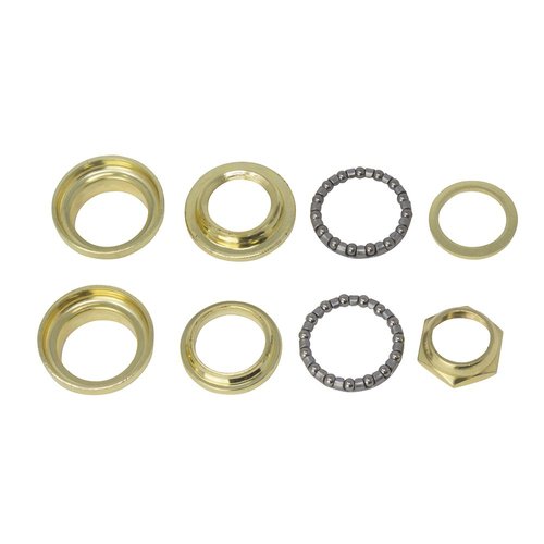 FeNIX Bike Headset, Various Sizes and Colors (Gold, 21.1mm)