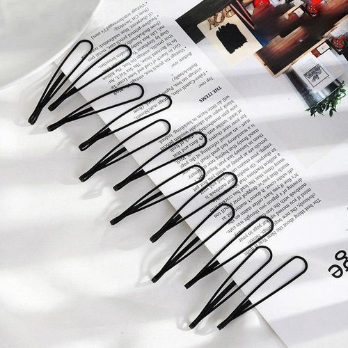 Xinjincang 36Pcs Black Vintage Hair Pins Mini Bobby Pins Fashion BB Clip Invisible Bangs Clip Small Bobby Pins for Women and Girls Hair Styling Pins Hair Accessories