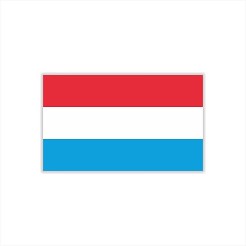 Womaha 30 Temporary Luxembourg Flag Tattoos Fans Face Tattoo Stickers for Adults Kids Group Activity Props