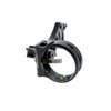 TRUGLO Storm 0.019 3 TFO Pin Ambidextrous Black Bow Sight with Rheostat Light (TG3013B)
