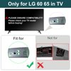 Stand for LG TV Legs, TV Legs for 60 65 Inch LG TV Stand Replacement Base -60UM7200 60UN7000 60UN7000PUB 65UK7700 65UM6900 65UM7400 65UM7650 65UN6950 65UN6955ZUF 65UN8500 65UN8050 65UN7100 with Screws