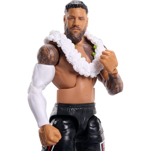 WWE Elite Action Figure SummerSlam Jey USO with Accessory and Mr. Perfect Build-A-Figure Parts