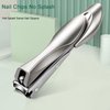 Nail Clippers with Catcher for Thick Toenails and Fingernail, Professional Sharp Nail Clippers for Men and Women