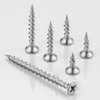 Wensilon (454 pcs)#8X5/8 410 Stainless Steel Fastener Drywall Screws-Phillips with coarse Threaded tip, Black, Suitable for Drywall Slate, Wood, etc.(1 pounds)