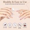 AZUREBEAUTY Dip Powder Liquid Set 15ml/0.5oz, 8 Pcs Dipping Powder Base Activator and Top Coat Brush Saver Nail File Necessary Tools for Dip Powder Nail Kit No Nail Lamp Needed