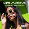 Light Activated Beauty l.a.b Light Therapy Acne Patch, 1-Pack, LED Red and Blue Light Hydrocolloid Acne Patches, Fast Acting 3 Minute Skin Care Pimple Patch Spot Regimen for Zits, Blemishes, 30 Uses