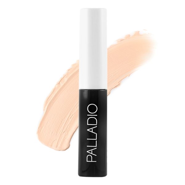 Palladio Eyeshadow Primer, Eliminates Creasing, Ensures Maximum Shadow Vibrancy All Day Long, Enhanced with 5 Different Herbal Extracts, Instantly Vanishing Sheer Finish, Easy Application with Wand, Clear, 0.17 Oz