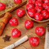 36 Pcs 2.76'' Jesus Loves You Heart Stress Balls Red Heart Shaped Squeeze Ball Stress Relief Balls Easter Relieve for Adults Party Favors Reward(Jesus, Red)