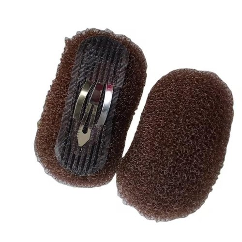2 Pcs Black and Brown Charming Bump It Up Volume Inserts Hair Comb Do Beehive Hair Style Tool Hair Pads, Do Beehive Hair Base Styling Clip Accessories for Women Lady Girl Hair Accessories