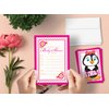Leigha Marina It's a Girl Penguin Baby Shower Invitations – 20 Cards & 20 Envelopes