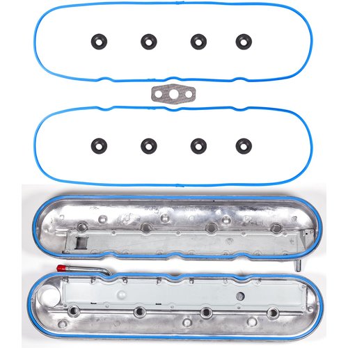 HIHIAV 12637683 VS50504R 4.8L 5.3L 6.0L 6.2L Chevy LS1 Valve Cover Gasket for Silverado 1500 2500 3500,Suburban,Tahoe,Trailblazer,GMC Sierra,Yukon,Envoy,Cadillac Escalade,VS50504R1,VS50250A,VC3165G