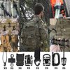 BSGB 51Pcs Tactical Gear Clip Strap Molle Web Dominators Webbing Attachments for Molle Bags Tactical Backpack Tactical Vest Tactical Belt Outdoor Hydration Tube Backpack