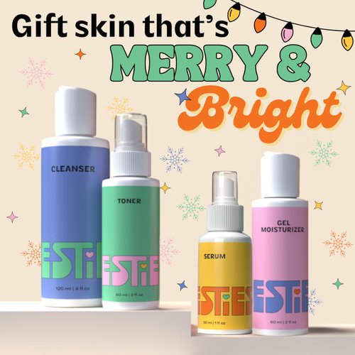 InstaNatural Besties Gentle Teen Gel Face Moisturizer, Vitamin C Face Lotion with Hyaluronic Acid and Botanical Extracts, Ultra Hydrating, Smoothing, Teen Skin Care Essential, Citrus Scent, 2 Fl Oz