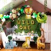 7 Pack Jungle Balloons Safari Animal Balloons Mylar Aluminum Foil Balloons Animal Balloons Jungle Safari Jungle Animal Balloons Jungle Theme Balloons Party Animal Balloons for Birthday Party for Kids