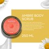 Hamidi Shams Edition Ambre Body Scrub 250ML (8.5 OZ) By Hamidi | Gently Exfoliates For Soft & Smooth Skin, Naturally Derived Ingredients.