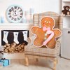 Liliful Christmas Plush Stuffed Toy 16 Inch Stuffed Gingerbread Man Toy Soft Aesthetic Gingerbread Man Pillow Stuffed Christmas Toys for Christmas Party Favors Decorations