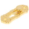 Gold 1/12 Miniature Door Knob Lock and Key Dollhouse Decoration Accessories，Dollhouse Accessories，Dollhouse Décor