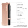 Nudestix Magnetic Luminous Eye Color Pencil, Eyeshadow + Eyeliner + Eyelid Primer + Highlighter Stick, Satin Finish Cream Makeup, Long Lasting, Waterproof, Shade: Angel