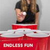 BayView Games Beer Pong Set Complete | 24 Cups & 4 Balls | America's #1 Drinking Game, Reusable