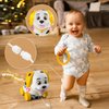 Musical Puppy Toys for 1 Year Old Girl Boy Gift, Baby Crawling & Walking Toys 6-12-18 Months, First Christmas 1st Birthday Gifts for Girls Boys, Bilingual Toddler Learning Toys Age 1-2