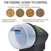 DXOPHIEX Automatic Fish Feeder Food Dispenser Vacation Fish Feeder Powered by Battery and USB for Fish Tank Aquarium and Turtle Tank