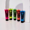 UV Glow Blacklight Face and Body Paint 0.34oz - Neon Fluorescent (0.34 Fl Oz (Pack of 5))