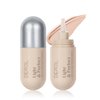 Liquid Foundation Makeup Medium Coverage, Lightweight Flawless Finish Foundation, Improves Uneven Skin Tone, Nude 1.26 Fl Oz,1#