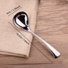 IMEEA Gravy Ladle Small Sauce Ladle 18/10 Stainless Steel Small Ladle for Serving, 7.6-Inch