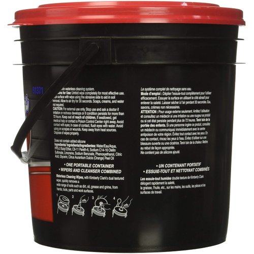 KIM91371EA - KIMBERLY CLARK WYPALL Waterless Cleaning Wipes