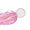 DIY Dream Catcher Kit Do It Yourself Craft kit for girls Creative Activity Birthday Party Favor Make Your own Diam 6.2"Pink Blush White Dreamcatcher