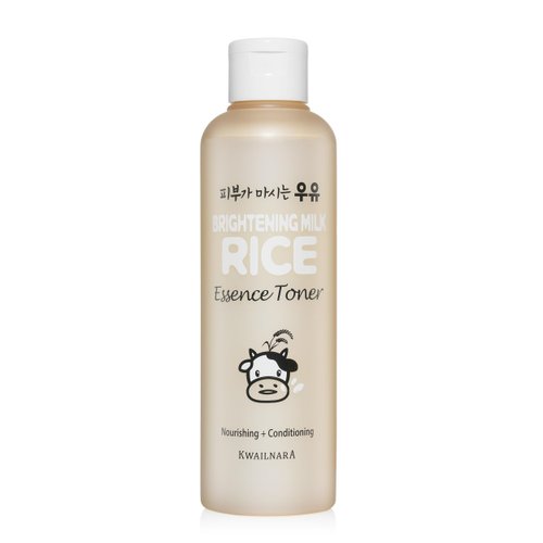 WELCOS Kwailnara Moisturizing Rice Milk Toner | Long Lasting Hydrating, Soothing, Nourishing w/Milk Protein Extract, Royal Jelly, Vitamin Complex | Korean Skin Care | 100ml / 3.38 Fl. oz