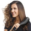 Hair Straightener Brush, Ceramic Ionic Straightening Iron Comb Anti-Scald, Best Soft Round Touch Body, Perfect for Professional Salon at Home (M)