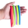 Super Z Outlet Stretchy Jelly String Noodles Thick Rubber Fidget Sensory Toys Set for Calming Relaxing Children Birthday Party Favors and Prizes (12 Pack)