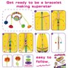 Hechify Friendship Bracelet Making Kit for Girls Arts and Crafts for Kids Age 8-12, Birthday Gifts Ideas for Girl Ages 7 8 9 10 11 12 Year Old - Popular Bracelets String Maker Craft Set