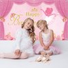 Ballerina Birthday Party Decorations Ballerina Photography Backdrops Ballet Party Decorations Girls Backdrop Ballerina Party Supplies Dance Party Decorations for Birthday Baby Shower Party Supplies