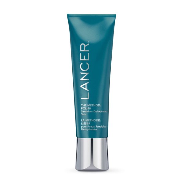 Lancer Skincare The Method: Polish Facial Exfoliator, Daily Exfoliating Face Wash with Natural Minerals, Sensitive Dehydrated Skin, 4.2 Fluid Ounces