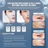 5-Pack Deep Collagen Face Mask, Bio-Collagen Hydrating Facial Mask for Women Skin Care, Anti-Wrinkle Overnight Korean Sheet Mask with Low Molecular Weight for Lifting,Firming & Moisturizing, 28g x 4ea