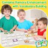 Edulok Memory Card Game, Toddler Matching Game, Learn Spanish for Kids, Bilingual Flash Cards, Learning Toys for 4 Year Old, Preschool Learning Activities, Homeschool Supplies, Kindergarten Toys