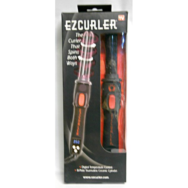 Ez Curler Ceramic Tourmaline Hair Curler Iron