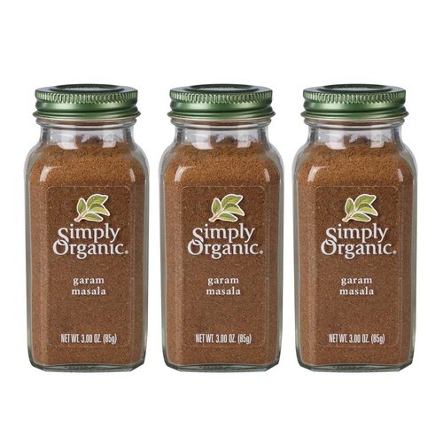 Simply Organic Garam Masala, Certified Organic | 3 oz | Pack of 3