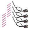 Ignition Coil Connector Harness 9U2Z14S411EA Compatible with Ford V6 V8 Flex F150 F250 F350 Explorer for Lincoln MKS MKT MKX S2280 WPT931, 4 Pcs