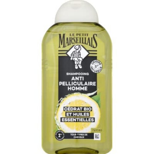 Le Petit Marseillais Shampooing Anti-Pelliculaire Infusion Huiles Essentielles Et Cédrat Bio Anti-Dandruff Shampoo Organic Essential Oils And Citrus Infusion