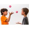 JA-RU Hi-Bounce Pinky Ball (8 Pack) Rubber-Handball Bouncy Balls for Kids. Small Stress Ball. Indoor and Outdoor Sport Party Favors. Bouncing Throwing Play Therapy. 976-8A