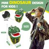 Dinosaur Walkie Talkies for Kids 3 Pack Camping Gear T-Rex Outdoor Toys for Boys Girls Age 3-12 Year Old 3 Channel Long Range Birthday Gifts Halloween Christmas Stocking Stuffers