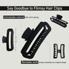 Nalodu Hair Claw Clips 5 Inch Unbreakable Square Rectangle Clip Clamp Neutral Colors for Thick Curly Long Hair Women - 2 Pack