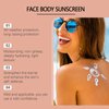Natural Mineral Sunscreen SPF 30 - Natural Tallow & Zinc Oxide, Sunscreen for Face & Body SPF 30, Moisturizing Sunscreen Hydrating, No Sticky
