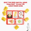 The Lunch Room Game - EAP Toy and Games, Board Game, 3-6 Players, Ages 8+, Teens, & Adults, Easy to Learn, Squishies, Lunch Trays, Food Fight, Game Night, Party Game, Family Game