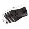 BRBASAP Universal Hair Dryer Comb Nozzle Plastic Hairdressing Salon Blow Comb Attachment Styling Tool for Straightening Detangling Fine Curly Natural Hair Nice and Fashionable Salon Accessory