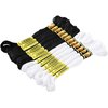 Xiphum 12 Skeins Professional Embroidery Floss, Black and White Embroidery Threads, 8m Embroidery Thread Set for Cross Stitch, Bracelet Friendship and Craft Floss