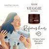 AMAZONICA BELEZA Vegan Veggie Refiner Hair Mask, Nourishes, Moisturizes and Repairs, Sulfate, Parabens and Cruelty Free, with Natural Ingredients for all Hair Types, 10 Oz